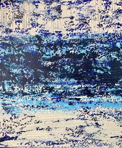 Textured Blue Waves