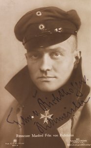 Portrait of Manfred von Richthofen 1892-1918, 1918 by Berlin . Photo studio C. J.