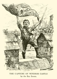 The Capture of Windsor Castle by Bernard (after) Partridge