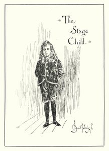 The Stage Child by Bernard (after) Partridge