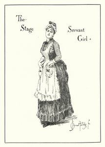 The Stage Servant Girl by Bernard (after) Partridge