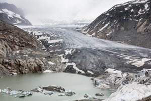 Rhone Glacier, Switzerland