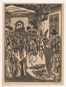 Entry by Bernard Essers (signed by artist)