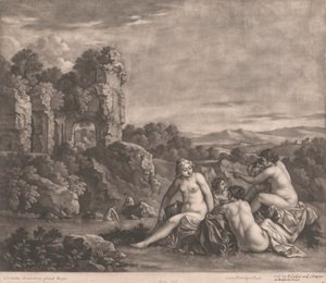 Nymphs Bathing by Bernard Lens