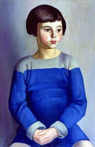 Child in Blue