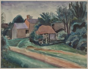 Landscape by Bernard Meninsky