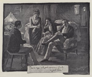 The Strange Adventures of a House-Boat, by William Black by Bernard Partridge