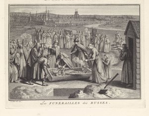 Funeral in Russia