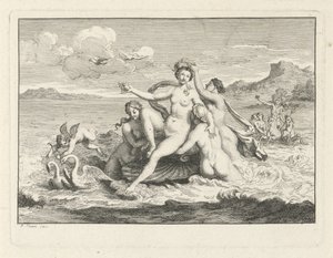 The Birth of Venus by Bernard Picart