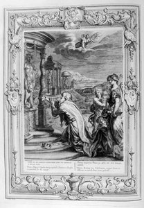 Oeneus, King of Calydon, is Punished for his Impiety, 1733 by Bernard Picart