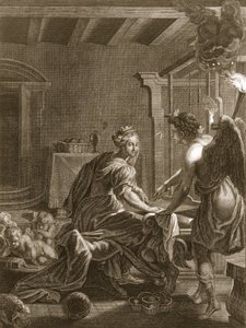 Penelope at Her Loom by Bernard Picart