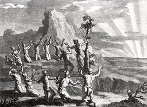 Sun Worship by Native Indians of North America