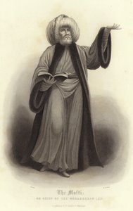 The Mufti or Chief of the Mohammedan Law by Bernard Picart