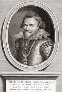 Portrait of Philip William, Prince of Orange by Bernard Picart