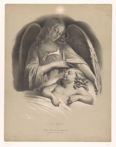 Angel Watching Over a Sleeping Child