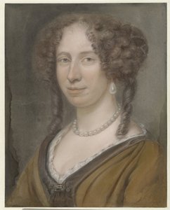Portrait of an unknown lady by Bernard Vaillant