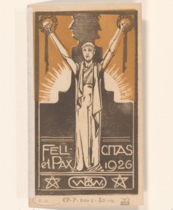 Felicitas et Pax 1926 by Bernard Willem Wierink