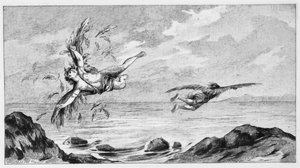 Icarus and Daedalus by Bernard de Montfaucon