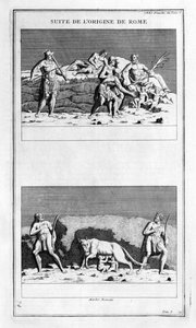 The Origin of Rome, 1757 by Bernard de Montfaucon