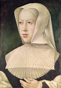 Marguerite de Habsbourg, Duchess of Savoy by Bernard van Orley