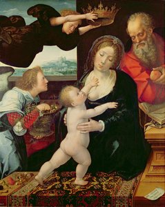 The Holy Family by Bernard van Orley