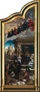 The Last Judgement and the Seven Acts of Mercy by Bernard van Orley