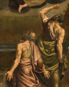 Apse, Altarpiece by Bernardino Gatti called Il Sojaro completed by Giovanni Battista Trotti called Il Malosso, Assumption of the Virgin