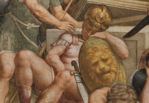 Counterfaccata, Bernardino Gatti, Resurrection 1529 (detail) by Bernardino Gatti