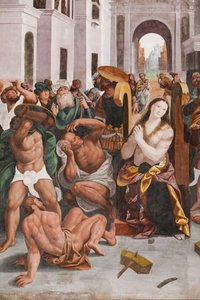 Detail of The Martyrdom of Saint Catherine