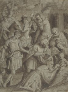 The Adoration of the Magi by Bernardino Lanino