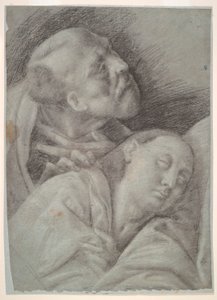 Two Apostles, study for The Last Supper by Bernardino Lanino