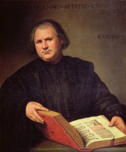 Portrait of a Man with a Missal by Bernardino Licinio