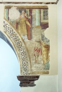 Expulsion of St. Joachim from the Temple by Bernardino Luini