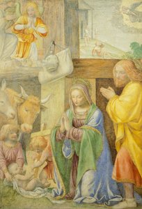 Nativity and Annunciation to the Shepherds
