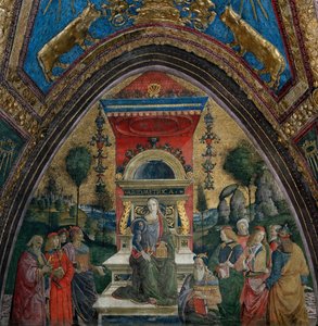 The Arithmetic, 1492-1494 by Bernardino Pinturicchio