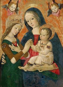 The Mystical Marriage of Saint Catherine