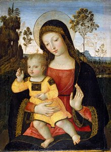 The Virgin and Child, 1470s-1490s by Bernardino Pinturicchio