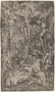 The Crucifixion by Bernardino Poccetti