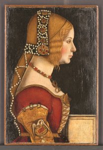 Portrait of Isabella of Aragon, Duchess of Milan (1470-1524)