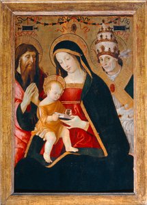 The Virgin and Child between Saint Jerome and Saint ...