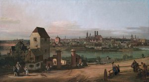 Munich from Heidhausen by Bernardo Bellotto