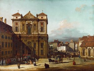 The Freyung in Vienna, from the Northwest