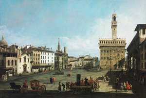 The Piazza della Signoria in Florence