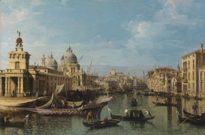 Venice: The Entrance to the Grand Canal, c.1720-80 by Bernardo Belotto Canaletto