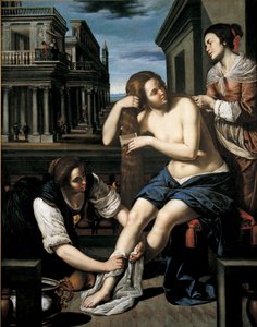 Bathsheba at Her Bath, ca 1637