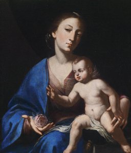 The Virgin and Child by Bernardo Cavallino