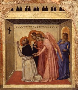The Temptation of Saint Thomas Aquinas by Bernardo Daddi