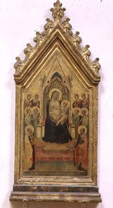 Madonna and Child Enthroned with SS. Peter and Paul and Angels