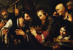 Alexander the Great Has One of His Ambassadors Return His Crown to Abdolominus