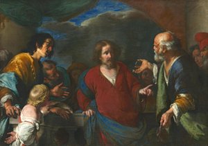 The Parable of the Tribute Money by Bernardo Strozzi